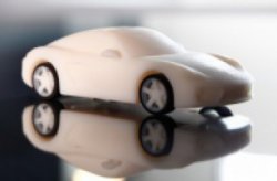 Распечатанный на 3D принтере индивидуальный Porsche Cayman